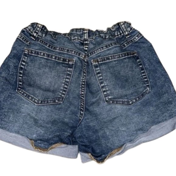WONDER NATION Denim Shorts Kids Adjustable Waist-  Size XXL Kids - Picture 4 of 7